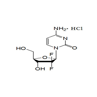 4-amino-1-[3,3-difluor-4-hidroxi-5-(hidroxi-metil)-tetrahidrofurán-2-il]-1h-pirimidin-2-on-hidroklorid